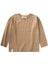 Mevsimlik Basic T-Shırt 2-10 Yaş Camel 1