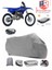 Yamaha Yz 125 Arka Çanta Uyumlu (Gri) Motorsiket Brandası Motor Örtüsü Çadır Su Geçirmez Motosiklet Kılıfı Motor Brandası 1