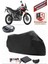 Triumph Tiger 900 Rally Pro Siyah Arka Çanta Uyumlu Motorsiket Brandası Motor Örtüsü Çadır Su Geçirmez Motosiklet Kılıfı Motor Brandası 1
