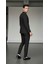 Erkek Tek Düğme Slim Fit Takım Elbise - Şık Ofis ve Davet Kombini 2
