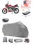 Mondial 125 Drift L Cbs Arka Çanta Uyumlu (Gri) Motorsiket Brandası Motor Örtüsü Çadır Su Geçirmez Motosiklet Kılıfı Motor Brandası 1