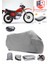 Honda Xl 185 S Arka Çanta Uyumlu (Gri) Motorsiket Brandası Motor Örtüsü Çadır Su Geçirmez Motosiklet Kılıfı Motor Brandası 1