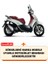 Piaggio Beverly 200 Gri Motorsiket Brandası Motor Örtüsü Çadır Su Geçirmez Motosiklet Kılıfı Motor Brandası 2