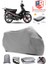 Yuki YK100-7 Pa?a Gri Motorsiket Brandası Motor Örtüsü Çadır Su Geçirmez Motosiklet Kılıfı Motor Brandası 1