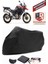 Qj SRT700 x Siyah Motorsiket Brandası Motor Örtüsü Çadır Su Geçirmez Motosiklet Kılıfı Motor Brandası 1
