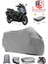 Yamaha 2024 Tmax Tech Max Gri Motorsiket Brandası Motor Örtüsü Çadır Su Geçirmez Motosiklet Kılıfı Motor Brandası 1