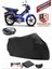 Kuba Runner 50 Siyah Arka Çanta Uyumlu Motorsiket Brandası Motor Örtüsü Çadır Su Geçirmez Motosiklet Kılıfı Motor Brandası 1