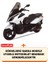 Kymco Downtown 300I Siyah Motorsiket Brandası Motor Örtüsü Çadır Su Geçirmez Motosiklet Kılıfı Motor Brandası 2