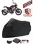 Jawa Rvm 500 Scrambler Siyah Motorsiket Brandası Motor Örtüsü Çadır Su Geçirmez Motosiklet Kılıfı Motor Brandası 1