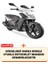 Kymco Agility 150 Siyah Motorsiket Brandası Motor Örtüsü Çadır Su Geçirmez Motosiklet Kılıfı Motor Brandası 2