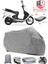 Yuki TB100T3E Picasso 100 Gri Motorsiket Brandası Motor Örtüsü Çadır Su Geçirmez Motosiklet Kılıfı Motor Brandası 1