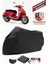 Dorado Akida Scooter 125 Siyah Motorsiket Brandası Motor Örtüsü Çadır Su Geçirmez Motosiklet Kılıfı Motor Brandası 1