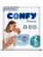 Confy Premium Mini Bebek Bezi 2 Numara | 3-6 kg | 66 Adet | Ekonomik Paket 1