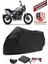 Voge 525 Acx Siyah Motorsiket Brandası Motor Örtüsü Çadır Su Geçirmez Motosiklet Kılıfı Motor Brandası 1