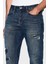 Pamuklu Slim Fit Normal Bel Dar Paça Jeans Erkek Kot Pantolon XM000070 AF17092 MB001 4