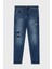 Pamuklu Slim Fit Normal Bel Dar Paça Jeans Erkek Kot Pantolon XM000070 AF17092 MB001 5