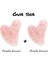 Pembe Kuvars Gua Sha Masaj Taşı 2 Adet 1
