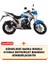 Falcon Sharp 150 Siyah Arka Çanta Uyumlu Motorsiket Brandası Motor Örtüsü Çadır Su Geçirmez Motosiklet Kılıfı Motor Brandası 2