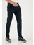 Pamuklu Slim Fit Yüksek Bel Dar Paça Jeans Erkek Kot Pantolon 3300C47TOKYO 4