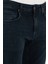 Pamuklu Slim Fit Yüksek Bel Dar Paça Jeans Erkek Kot Pantolon 3300C47TOKYO 5