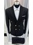 Erkek Kruvaze Slim Fit Takım Elbise 1