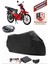 Rmg Moto Gusto Velocity 50 Siyah Arka Çanta Uyumlu Motorsiket Brandası Motor Örtüsü Çadır Su Geçirmez Motosiklet Kılıfı Motor Brandası 1