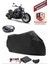 Rks C1002 V Siyah Arka Çanta Uyumlu Motorsiket Brandası Motor Örtüsü Çadır Su Geçirmez Motosiklet Kılıfı Motor Brandası 1
