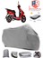 Yuki Casper S 50 Gri Motorsiket Brandası Motor Örtüsü Çadır Su Geçirmez Motosiklet Kılıfı Motor Brandası 1