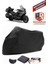 Honda Goldwing Gl Siyah Motorsiket Brandası Motor Örtüsü Çadır Su Geçirmez Motosiklet Kılıfı Motor Brandası 1