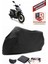 Motolux MW46 Motor Brandası Siyah Motorsiket Brandası Motor Örtüsü Çadır Su Geçirmez Motosiklet Kılıfı Motor Brandası 1