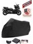 Kymco Ak 550 Siyah Motorsiket Brandası Motor Örtüsü Çadır Su Geçirmez Motosiklet Kılıfı Motor Brandası 1