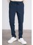 14 Lacivert Erkek Duble Fast Jogger Poliviskon Pantolon 3