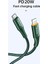Mcdodo CA-9961 20W Type-C To Lightning Pd Data-Şarj Kablosu 1.2m Yeşil 2