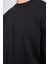 Mareteks 9507 Js Sıyah Erkek 0 Yaka Enj Baskı 3 Iplık Sweatshırt 2