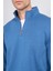 Çetinkaya Mentality 3907 3 Ip Dik Yaka Indigo Sweatshirt 3