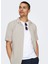 Slim Fit Açık Kahve Düz Erkek Gömlek Onscaıden Lıfe Ss Solıd Resort Lıne 4