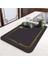 Tezgah Üstü Bulaşık Kurutma Matı,mutfak Matı, Tezgah Üstü Kaymaz Kurulama Örtüsü,bulaşık Kurutma Matı (Siyah, 40X50) 2