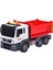 1:12 Sürtmeli Sesli Işıklı Kırmızı Damperli Oyuncak Kamyon 2