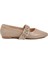 Bej Cilt Hafif Kadın Günlük Ayakkabı 209166 Z 2