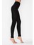 6'lı Eko Paket Penti Siyah Termal Tayt - Black Thermal Leggings 1