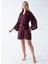 Bordo Kadın Sabahlık 50VIV10418 3