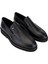Erkek Hakiki Deri Siyah Loafer Ayakkabı 1008 3501 Erk Ayk SK25-26 Sıyah Fltr Dz 2