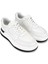 Erkek Hakiki Deri Beyaz Sneakers & Spor Ayakkabı 298 3228-2605 Erk Ayk SK25-26 Beyaz 2