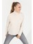 Kadın Krem Melanj Basic Kazak 1