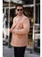Erkek Slim Fit Penye Kumaş Kruvaze Ceket 2