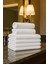 Beyaz Banyo Havlusu 10 Adet 70X140 cm 420 Gram Otel Havlusu %100 Pamuk 2