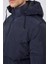 400 Lacivert Erkek Kapüşonlu Astarlı Dolum Mont 3