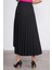 403-1 Siyah Kadın Piliseli Etek 4