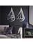 Concept Allah Muhammed 2'li Set Dini Islami Duvar Dekorasyon Her Biri 33x20 Cm 1
