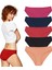 Kadın Pamuklu Basic Bikini Külot,5'li, Karışık Renkli 1